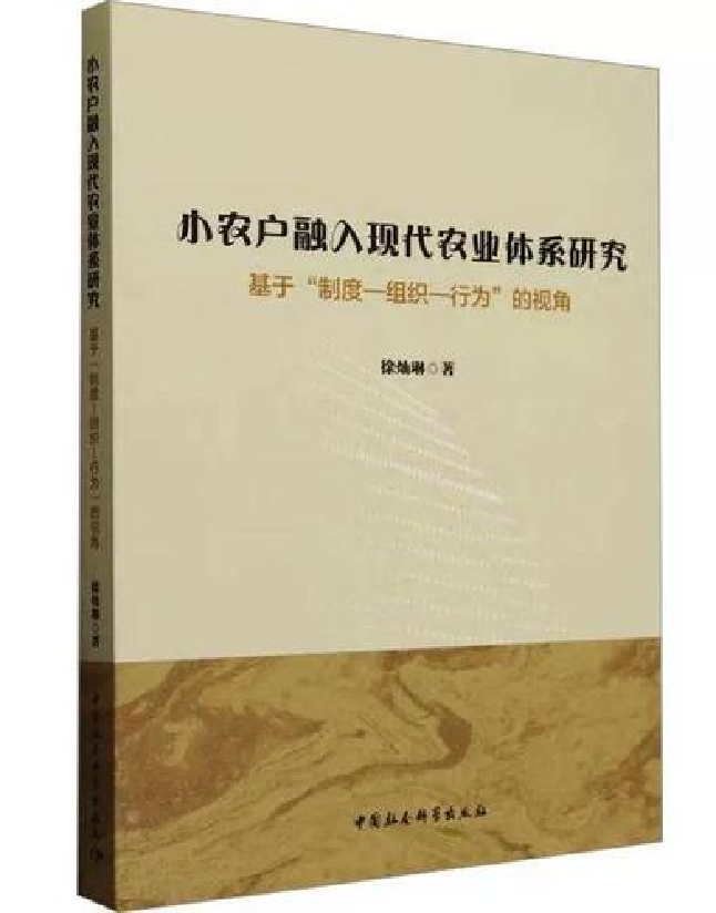 小农户融入现代农业体系研究——基于“制度一组织—行为”的视角